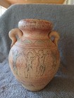 Vintage Pottery Clay Vase w/ Handles, Southwestern Style — photo 3