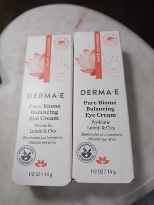2X Pure Biome Balancing Eye Cream by Derma-E Full Size - 0.5 oz