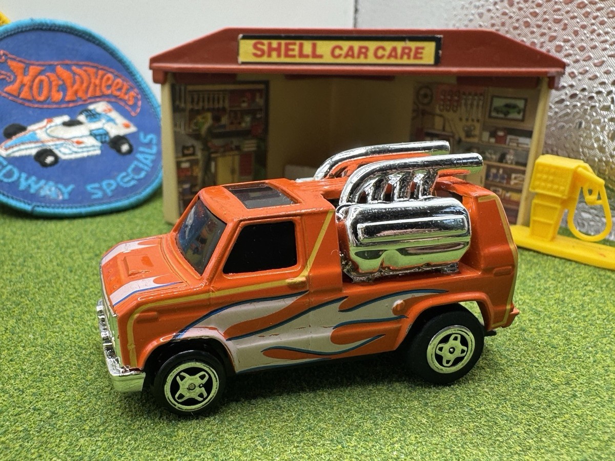 1982 Ideal Slam Shifters Semi Hemi Van Hot Rod V8 Blown Engine 3