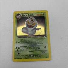 pokemon card dark Arbok holo team Rocket 2/82