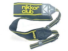 RARE  MINT Nikkor Club Genuine Neck Strap for Nikon Camera From JAPAN