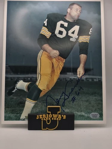 Green Bay Packer Great HOF'er Jerry Kramer 8X10 Photo Autograph w/coa