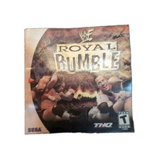 THQ WWF Royal Rumble Wrestling (Dreamcast) Manual Only No Game No Case