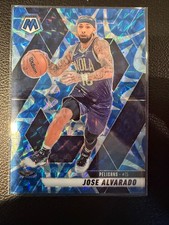 2024-2025 Mosaic Basketball #199 Jose Alvarado Blue Flash Prizm