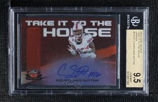 2018 Leaf Valiant Orange 19/35 Courtland Sutton BGS 9.5 GEM MINT Auto e8i