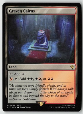 Graven Cairns 401 Commander: FINAL FANTASY Magic: The Gathering NM