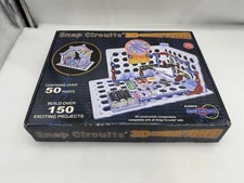 Snap Circuits 3D Illumination Set Model SC-3Di 2016 Elenco Complete! EUC!