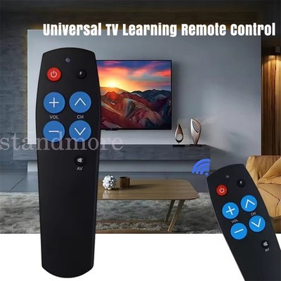 Big-Button Universal TV Lern Fernbedienung - einfache Bedienung für Senioren / Senioren
