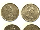 4 Cayman Islands 25 Cents (Two Masted Cayman Schooner) Coin. — photo 2