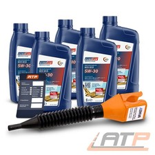 EUROLUB 5x 1 L WIV ECO 5W-30 MOTORÖL FÜR ACEA C3 API SN VW 504/507 MB 229.51