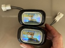 Piaa 1400 Series Dichroic Yellow Fog Lights Pair Rare Piaa 1400 Series Dichroic Yellow Fog Lights Pair Rare