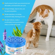 Cat Litter Deodorizer Gel for Litter Box Odor Control with Gentle Fragrant Scent