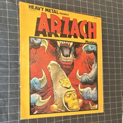 Moebius : Arzach - Heavy Metal Magazine - Softcover vintage
