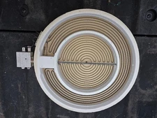 25PP97 CERAMASPEED BURNER: 10", 240V 2400W 34-37 OHM, UNREADABLE INFO, VGC