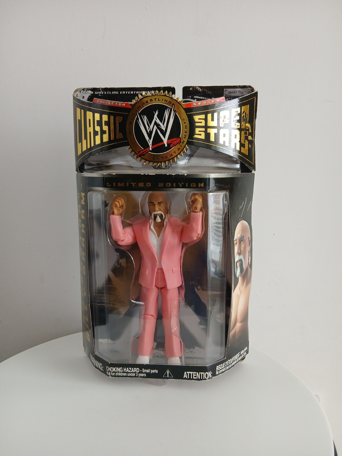 WWE Wrestling Figure Classic Superstars Billy Graham Limited Boxed New Jakks