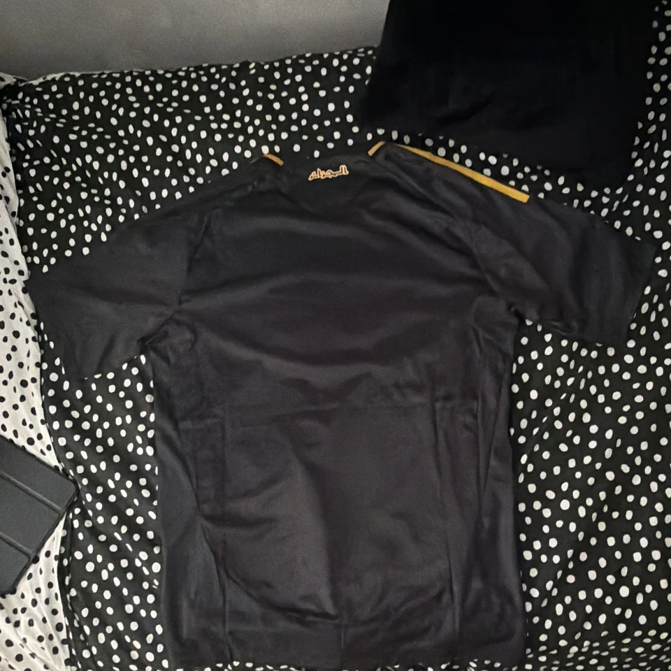 adidas Maillot entraînement HEAT.RDY homme noir/or manches courtes L Algérie - Photo 2/3