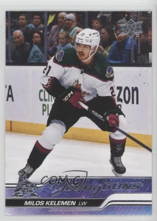 2023-24 Upper Deck Series 1 Young Guns Milos Kelemen #211 1e7g