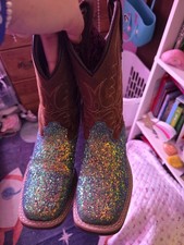 girls cowgirl boots size 1