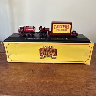 Atlas Greatest Show On Earth Carters Foden Generator und Tieflader 4654101