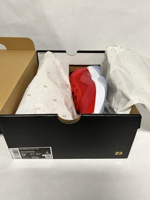 Nike Air Jordan 11 Retro CMFT Low Shoes True red White Ice Men 9.5 NEW