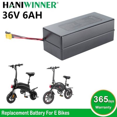 KUGOO B1 PRO KIRIN B1 Electric Bike Ebike li-Battery 36v 6Ah 2 wire Genuine XT60
