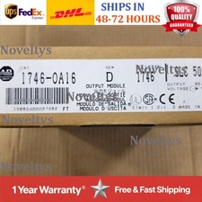 AB 1746-OA16 New Factory Sealed SLC 500 Output Module 1746OA16 1pcs US Free Tax