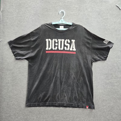 DC Shoes Men Shirt 2XL Gray USA Dyrdek Graphic Tee Logo Short Sleeve READ