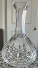 WATERFORD Lismore Crystal Vintage Open Wine Carafe Decanter 8 5/8'' “ See Chip”