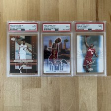 2003 LEBRON JAMES ROOKIE Upper Deck Set- Air Academy Redemption Exclusive PSA 9