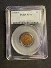 1915-S LINCOLN 1C AU58 BN