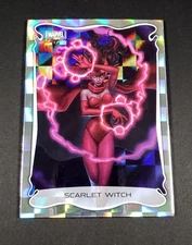 2022 Upper Deck Marvel Masterpieces Holofoil Checkerboard #12 Scarlet Witch
