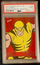 2022 Marvel Metal Spider-Man PMG Red /100  WOLVERINE PSA 9🔥 POP 2 NONE HIGHER!