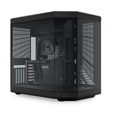 HYTE CSHYTEY70B Dual Chamber ATX Mid Tower Case Black