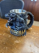 Godzilla 70th Anniversary 3D Mug Collectible Model & Movie Gift Ornament Cup C