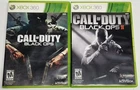 Call of Duty: Black Ops 1 + 2 (Microsoft Xbox 360, 2010) Tested