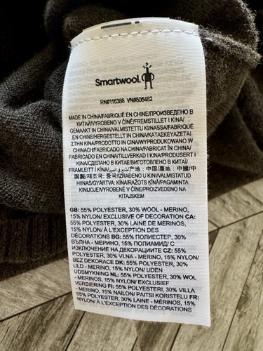 Smartwool Sweater Mens XL Brown Long Sleeve Pullover Outdoor Merino Grandpacore - Picture 7 of 9