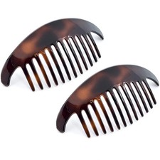 French Large Interlocking Side Comb Pair