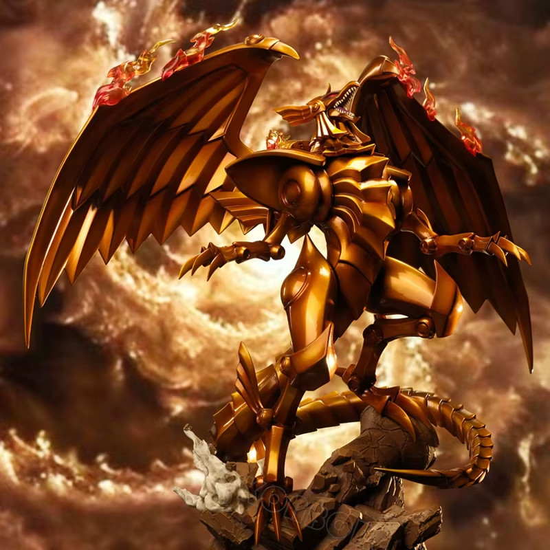 Figurine Le Dragon Ailé de Râ Yu-Gi-Oh de 28 cm en PVC pour collectionneur