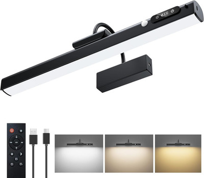 15.7'' Picture Lights for Wall with Motion Sensor & 9000Mah Rechargeable Battery