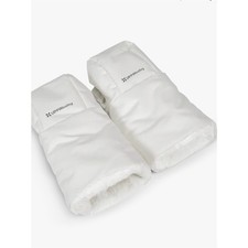 UPPAbaby Cozy Handmuffs Bryce Fleece Lined Stroller Mittens White Marl Cozy Soft