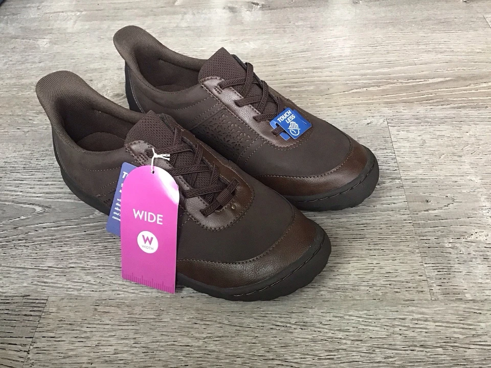 Zapatillas informales sin cordones JBU Veronica para mujer talla 10 anchas con zapatos nuevos Foto 2 de 4