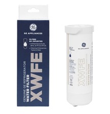 GE XWFE&trade; Refrigerator Water Filter, Genuine Filter, Guaranteed Fit, 1-pack