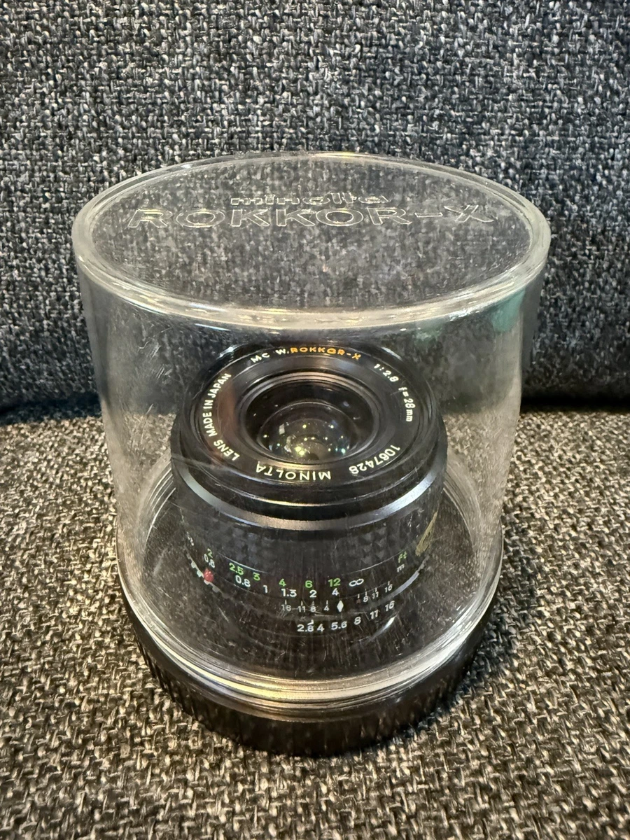 Minolta MD 28mm Focal Camera Lenses for sale | eBay