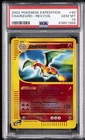 2002 POKEMON EXPEDITION #40 CHARIZARD-REVERSE FOIL PSA 10