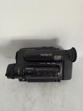 Sony CCD-TR5 Video8 Handycam Camcorder Powers On w/ Charger Case Bundle