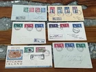 LOT x6 REGISTERED FDC PITCAIRN SOMALILAND FALKLANDS SOLOMON ISLANDS PITCAIRN $$!