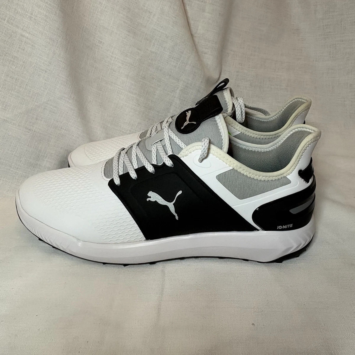 CLEAN Puma size 12 Mens Titan Tour Ignite Premium Golf Grey Shoes Puma Titan Tour shoe review | Golf Monthly main image 3