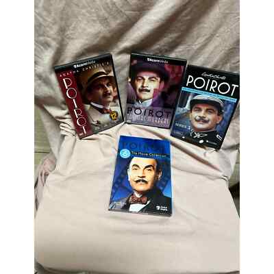 Agatha Christie Pour It DVD Movies and Season Bundle Tested Works