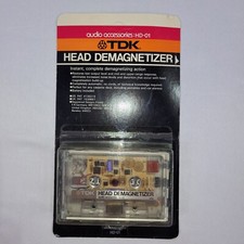 TDK HD-01 Head Demagnetizer Tape Cassette Player 1978 Vintage OPENED PACKAGE