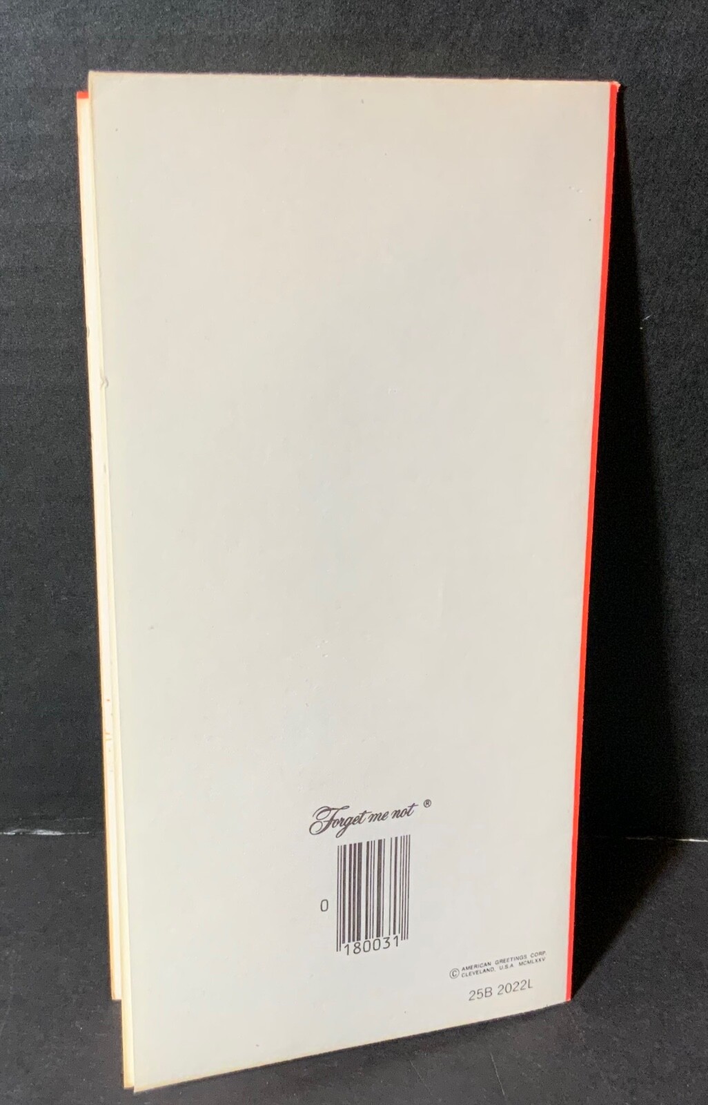 VTG 1975 Forget-Me-Not Birthday Card UNUSED Pink Elephant I Work For Peanuts